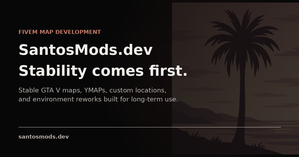 SantosMods.dev | FiveM Maps, GTA V YMAPs and GTA 5 Mods
