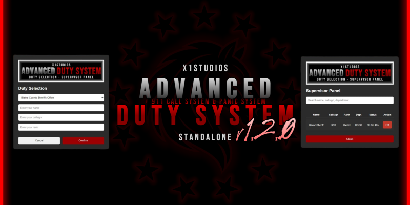 X1S Advanced Duty System #1