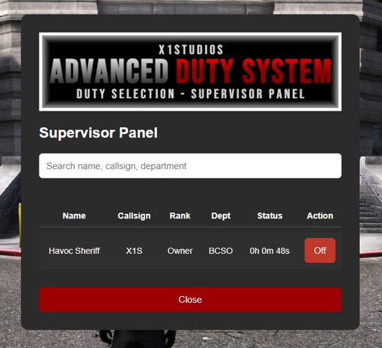 X1S Advanced Duty System #2