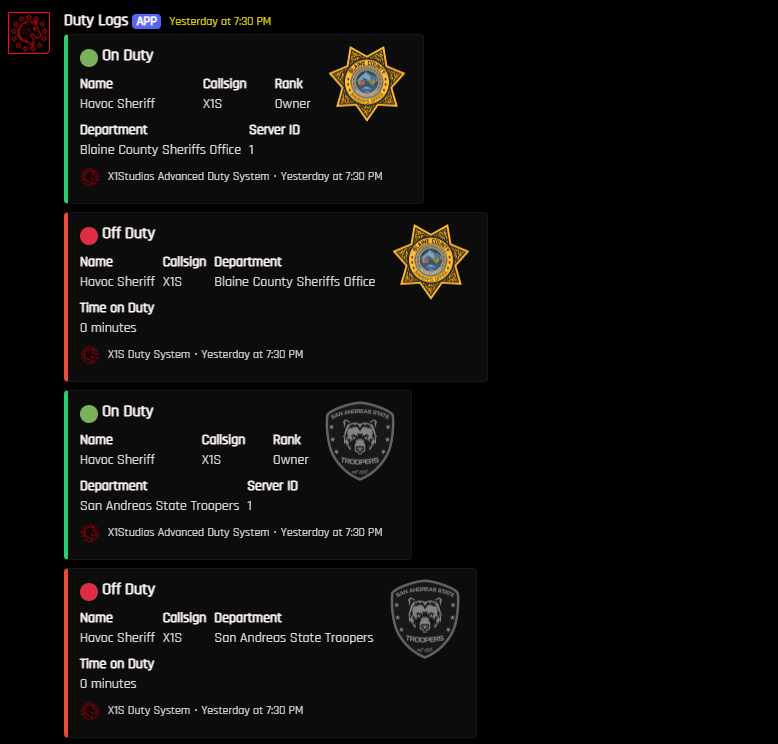 X1S Advanced Duty System #6