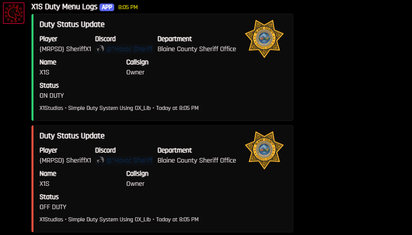 X1S Simple Duty System [OX] #2