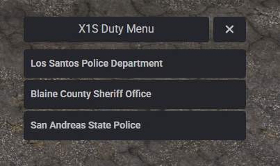 X1S Simple Duty System [OX] #7